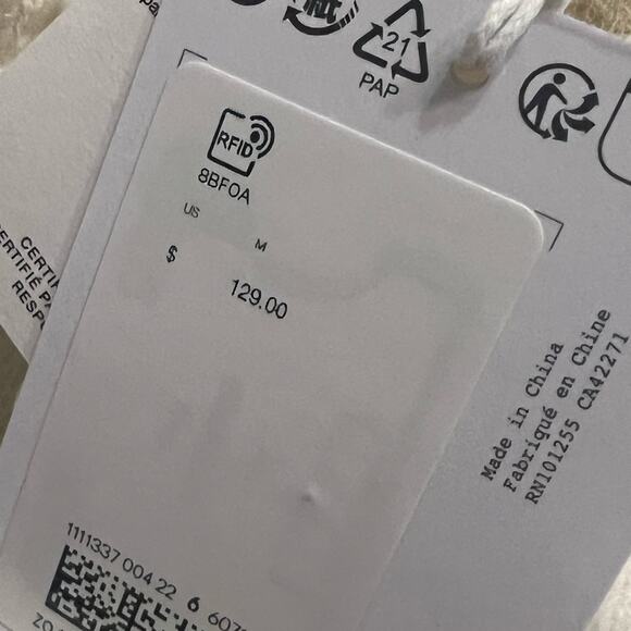 & OTHER STORIES ARGYLE KNIT JUMPER SWEATER SIZE US M NWT - Picture 8 of 9